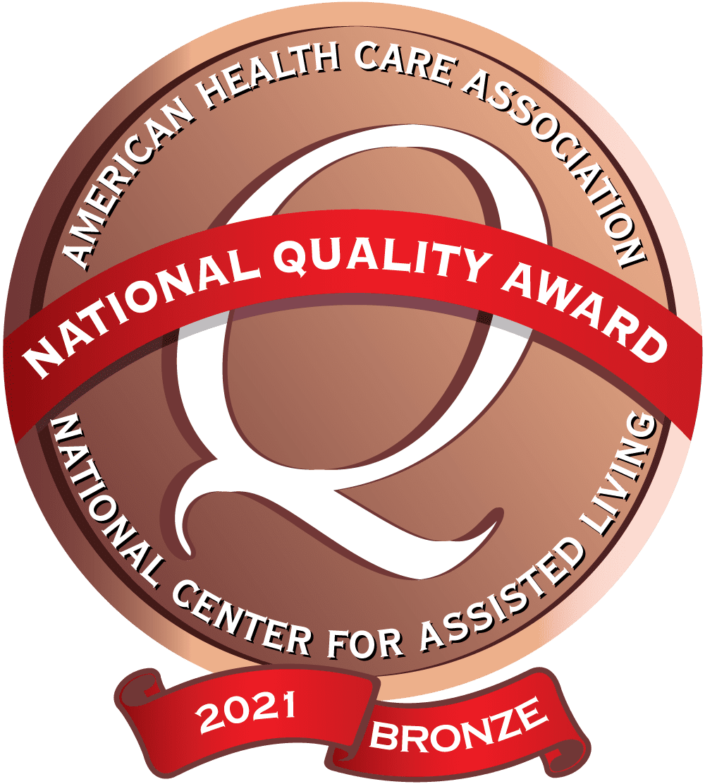 Bronze quality award logo