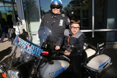 NYPD Celebrates Halloween at St. Mary’s Hospital for Children