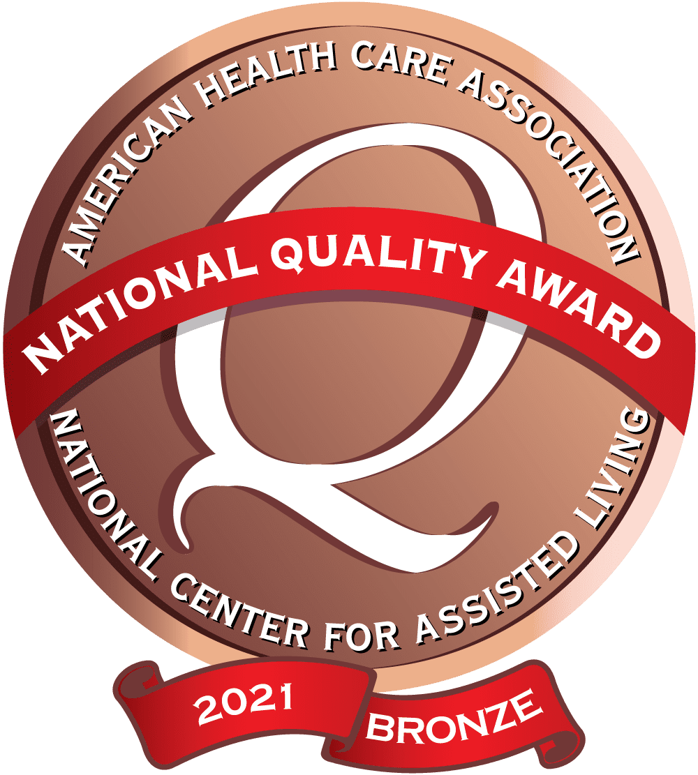 Bronze quality award logo