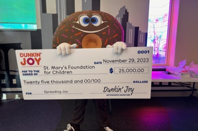Dunkin’ Joy in Childhood Foundation Grants $25,000 to St. Mary’s Hospital for Children to Boost Pediatric Programs